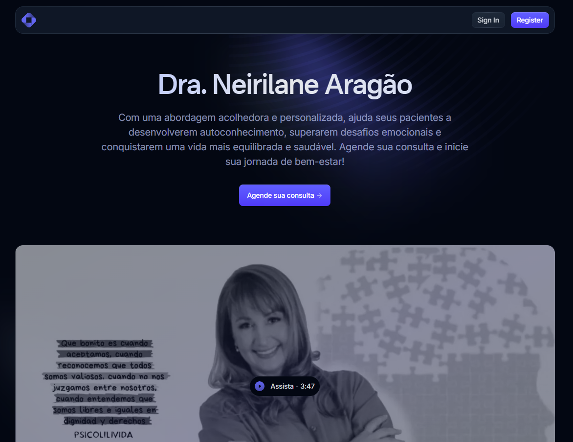 Site da Dra. Neirilane